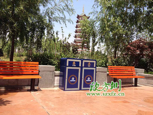 戶外分類彩繪垃圾桶什么品牌好？欣方圳為您推薦