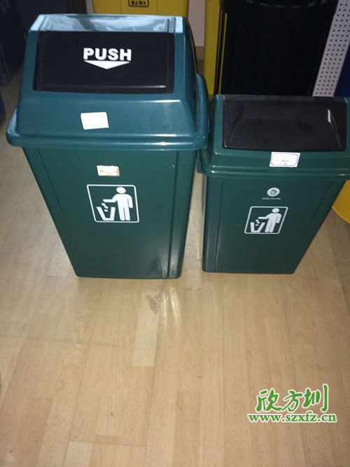  訂購(gòu)搖蓋塑料垃圾桶，找欣方圳就夠了